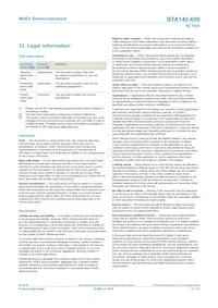 BTA140-600 Datasheet Page 11