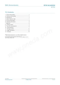 BTA140-600G0Q Datasheet Page 13
