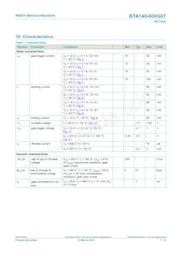 BTA140-600G0TQ Datasheet Page 7