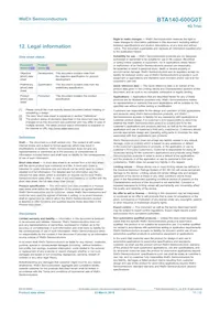 BTA140-600G0TQ Datasheet Page 11