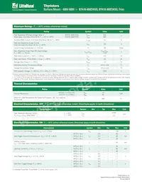 BTA16-600CW3G Datasheet Pagina 2