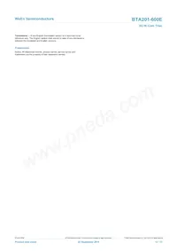 BTA201-600E/L02EP Datasheet Pagina 12