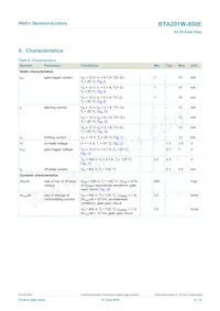 BTA201W-800E Datasheet Page 8