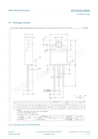 BTA202X-600D Datasheet Page 10