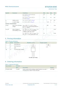 BTA202X-600E Datenblatt Seite 2