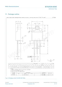 BTA202X-600E Datasheet Page 10