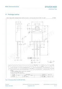 BTA202X-800D Datasheet Pagina 10