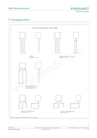 BTA203-800CTEP Datasheet Page 9