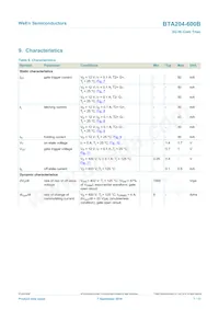 BTA204-600B Datasheet Page 7