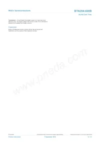 BTA204-600B Datasheet Pagina 12