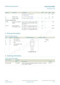 BTA204-800E 데이터 시트 페이지 2