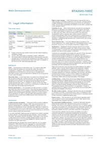 BTA204S-1000C Datasheet Page 11