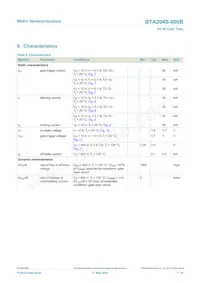 BTA204S-600B Datasheet Page 7