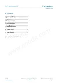 BTA204S-600B Datasheet Pagina 14