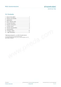 BTA204S-600C Datasheet Page 13