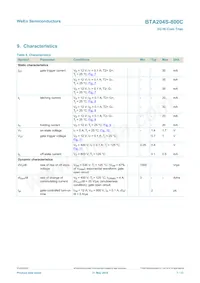 BTA204S-800C Datasheet Page 7