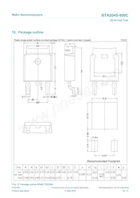 BTA204S-800C Datasheet Pagina 10