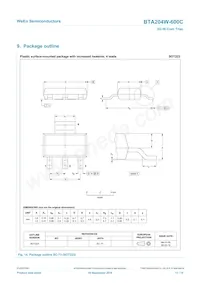 BTA204W-600C Datasheet Page 11