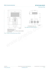 BTA204W-600D Datasheet Pagina 7