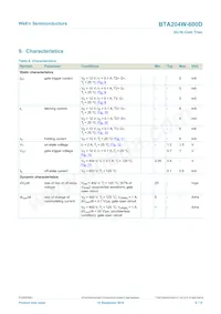 BTA204W-600D Datasheet Page 8
