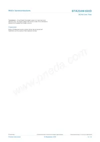 BTA204W-600D Datasheet Page 13