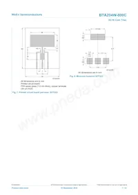 BTA204W-800C Datasheet Pagina 7