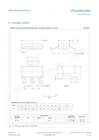 BTA204W-800C Datasheet Page 11