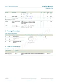 BTA204W-800E Datasheet Pagina 2