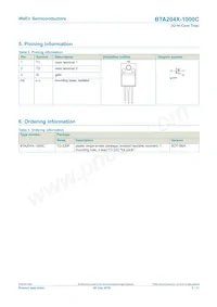 BTA204X-1000C Datasheet Page 2
