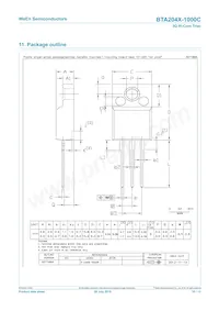 BTA204X-1000C Datasheet Pagina 10