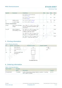 BTA206-800ET數據表 頁面 2