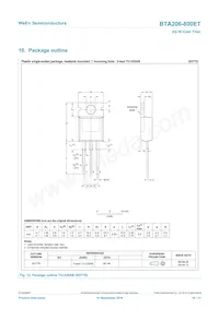 BTA206-800ET Datasheet Pagina 10