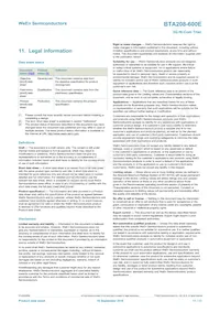 BTA208-600E Datasheet Page 11