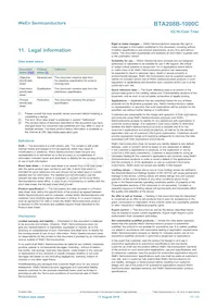BTA208B-1000C Datasheet Page 11