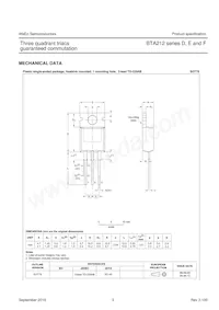 BTA212-600F Datasheet Page 6