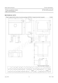 BTA212B-800B Datasheet Page 6