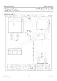 BTA212B-800E Datasheet Pagina 6