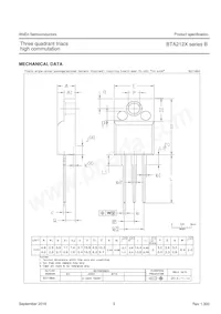 BTA212X-600B Datasheet Pagina 6