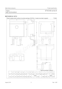 BTA216B-600B Datasheet Page 6