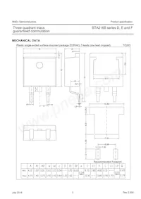 BTA216B-600D Datasheet Page 6