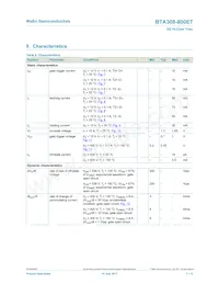 BTA308-800ETQ Datasheet Page 7