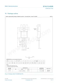 BTA312-800B Datasheet Page 10