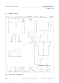 BTA312B-600B Datasheet Page 10
