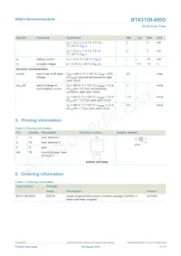 BTA312B-600D數據表 頁面 2