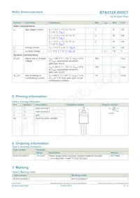 BTA312X-800CTQ Datenblatt Seite 2