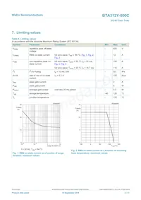 BTA312Y-800C Datasheet Page 3
