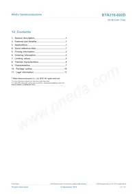BTA316-600D Datasheet Page 13