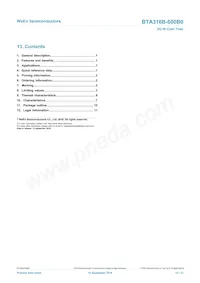 BTA316B-600B0J Datasheet Pagina 13