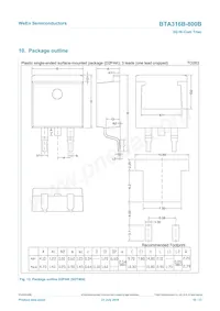 BTA316B-800B Datasheet Page 10