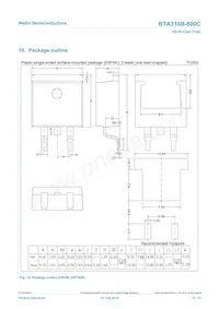 BTA316B-800C Datasheet Page 10